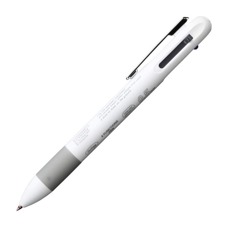 ãƒ‹ãƒˆãƒ ã‚º(Nitoms) STALOGY S5700 4 Functions Pen White - Image 1